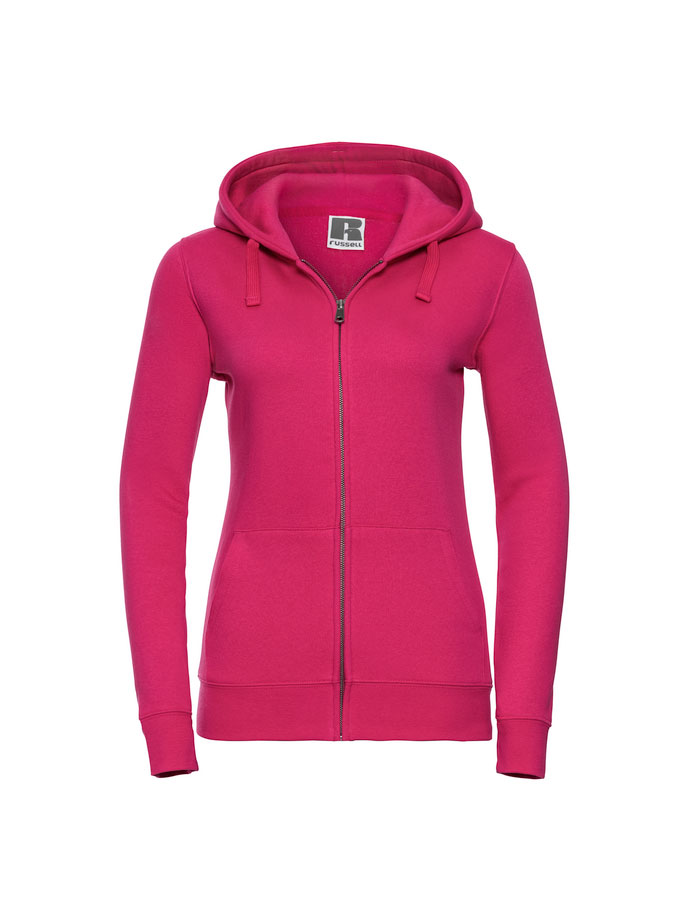 russell authentic naisten vetoketjuhuppari fuksia russell authentic naisten vetoketjuhuppari fuksia