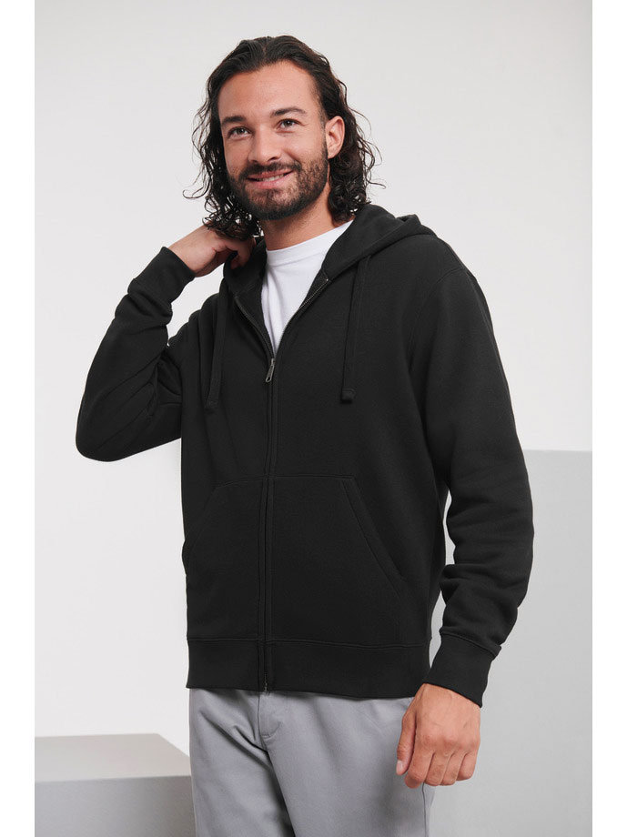 russell authentic vetoketjuhuppari, musta russell authentic vetoketjuhuppari, musta
